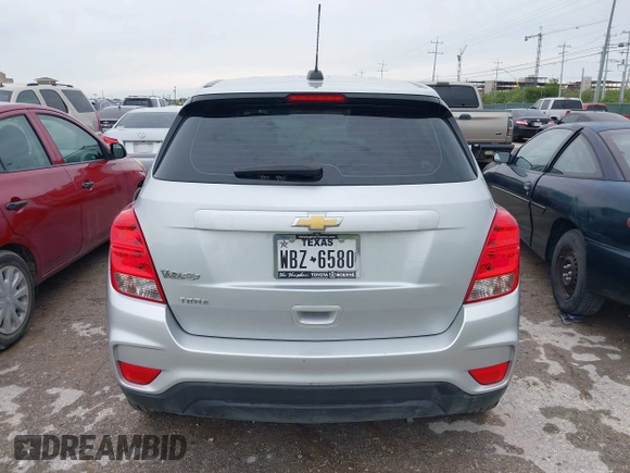 2020 Chevrolet Trax LS with VIN 3GNCJKSBXLL202265, listed as a IAAI auction lot 42462769 with 143,466 mi miles and . Bid and sale history available at DreamBid. Image 16.