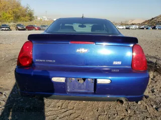 2006 Chevrolet Monte Carlo SS with VIN 2G1WL15C269425835, listed as a Copart auction lot 76843484 with 100,597 mi miles and Clean Title. Bid and sale history available at carsss.com. Image 6.