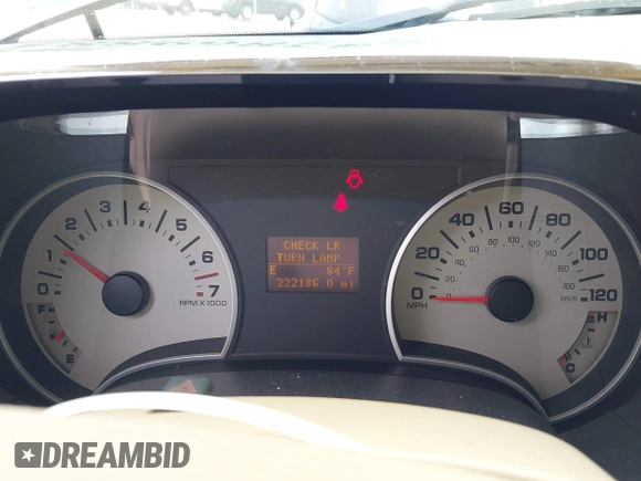 2007 Ford Explorer Eddie Bauer with VIN 1FMEU64E07UB08247, listed as a IAAI auction lot 42869884 with 222,186 mi miles and . Bid and sale history available at DreamBid. Image 7.