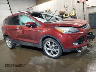 2016 Ford Escape Titanium with VIN 1FMCU9J97GUA24992, listed as a Copart auction lot 43031585 with 80,527 mi miles and Salvage Title. Bid and sale history available at carsss.com. Image 4.