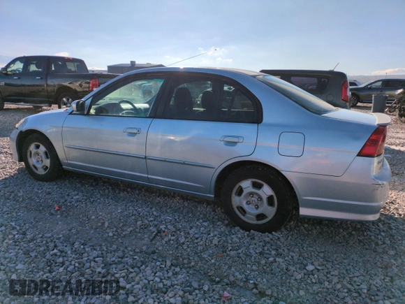 2005 Honda Civic with VIN JHMES96695S009385, listed as a Copart auction lot 88084805 with 188,259 mi miles and Salvage Title. Bid and sale history available at DreamBid. Image 2.