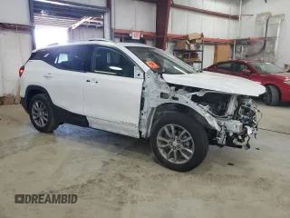 2022 GMC Terrain SLT with VIN 3GKALVEV0NL167115, listed as a Copart auction lot 59292835 with 93,799 mi miles and Salvage title. Bid and sale history available at DreamBid. Image 4.