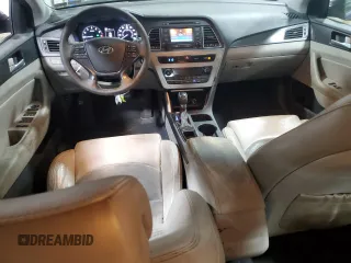 2015 Hyundai Sonata Sport with VIN 5NPE34AF3FH140837, listed as a Copart auction lot 56238805 with 83,546 mi miles and Salvage title. Bid and sale history available at DreamBid. Image 8.
