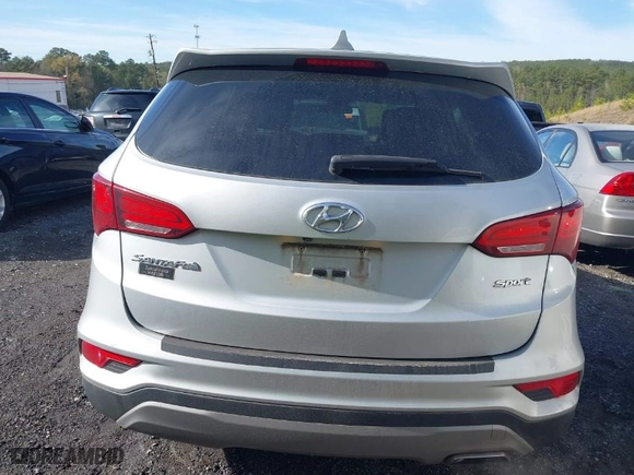2017 Hyundai Santa Fe Sport 2.4L with VIN 5XYZT3LB9HG409357, listed as a IAAI auction lot 41863550 with 152,744 mi miles. Bid and sale history available at carsss.com. Image 16.