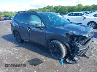 2021 Subaru Forester Special Sports with VIN JF2SKARC8MH583089, listed as a IAAI auction lot 42333736 with 28,406 mi miles and . Bid and sale history available at DreamBid. Image 1.