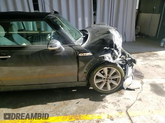 2012 MINI Convertible S with VIN WMWZP3C53CT250070, listed as a Copart auction lot 46649525 with 80,392 mi miles and Salvage Title. Bid and sale history available at DreamBid. Image 10.