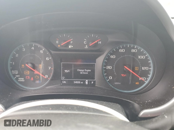 2018 Chevrolet Malibu LS with VIN 1G1ZB5ST3JF253603, listed as a Copart auction lot 54227575 with 54,608 mi miles and Salvage Title. Bid and sale history available at DreamBid. Image 9.
