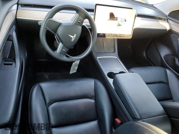 2022 Tesla Model 3 with VIN 5YJ3E1EA6NF191129, listed as a Copart auction lot 49474935 with 155,264 mi miles and Clean Title. Bid and sale history available at carsss.com. Image 8.