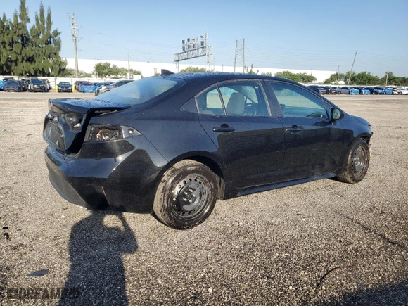 2024 Toyota Corolla LE with VIN 5YFB4MDE7RP204064, listed as a Copart auction lot 50896405 with 2,139 mi miles and Clean Title. Bid and sale history available at carsss.com. Image 3.