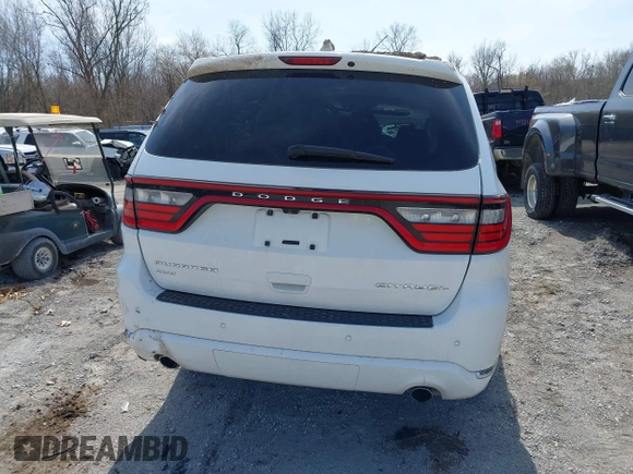 2017 Dodge Durango Citadel with VIN 1C4RDJEG2HC600908, listed as a IAAI auction lot 42066932 with Not provided miles and . Bid and sale history available at DreamBid. Image 16.
