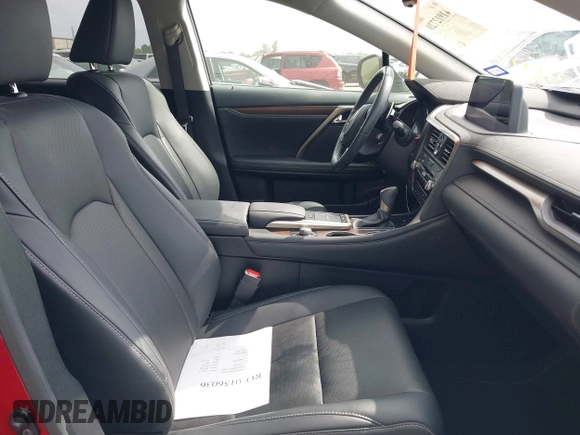 2022 Lexus RX with VIN 2T2HZMAA3NC259002, listed as a IAAI auction lot 41912720 with 21,925 mi miles. Bid and sale history available at carsss.com. Image 5.