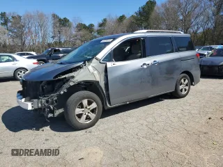 2016 Nissan Quest SL with VIN JN8AE2KP6G9155979, listed as a Copart auction lot 48798815 with 198,184 mi miles and Salvage Title. Bid and sale history available at carsss.com. Image 1.