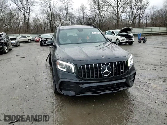 2021 Mercedes-Benz GLB with VIN W1N4M5BB7MW107916, listed as a Copart auction lot 43148134 with 29,950 mi miles. Bid and sale history available at carsss.com. Image 11.