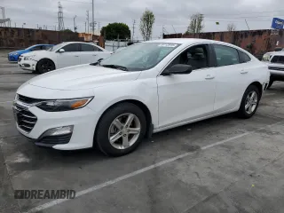 2019 Chevrolet Malibu LS with VIN 1G1ZB5ST1KF121490, listed as a Copart auction lot 49712815 with 37,710 mi miles and Salvage Title. Bid and sale history available at DreamBid. Image 1.