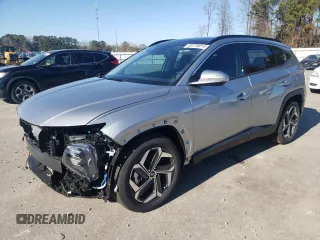 2024 Hyundai Tucson Limited with VIN 5NMJE3DE8RH417120, listed as a Copart auction lot 85778814 with 72 mi miles and Salvage Title. Bid and sale history available at carsss.com. Image 1.