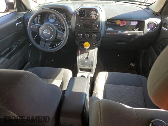 2017 Jeep Patriot Sport with VIN 1C4NJPBB6HD207412, listed as a Copart auction lot 75537244 with 96,493 mi miles and Salvage title. Bid and sale history available at DreamBid. Image 8.