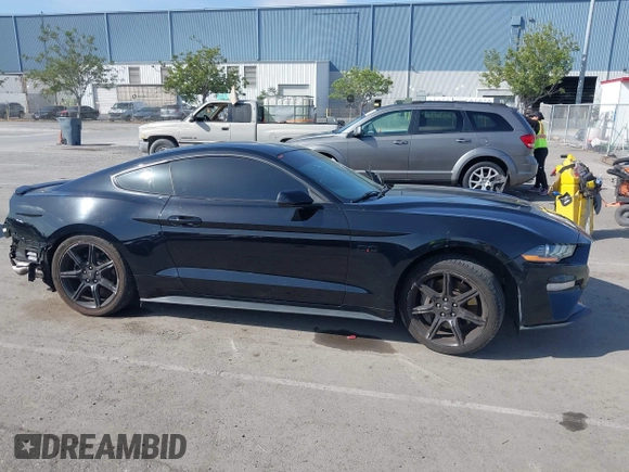 2018 Ford Mustang GT with VIN 1FA6P8CF4J5138378, listed as a IAAI auction lot 42054641 with 50,984 mi miles and . Bid and sale history available at DreamBid. Image 13.