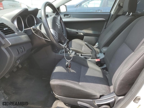 2010 Mitsubishi Lancer ES with VIN JA32U2FU9AU607896, listed as a Copart auction lot 87507225 with 157,510 mi miles and Salvage Title. Bid and sale history available at carsss.com. Image 7.
