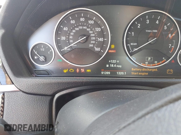 2016 BMW 3 Series 320i with VIN WBA8E1G53GNT35386, listed as a IAAI auction lot 41549924 with 91,399 mi miles and . Bid and sale history available at carsss.com. Image 15.