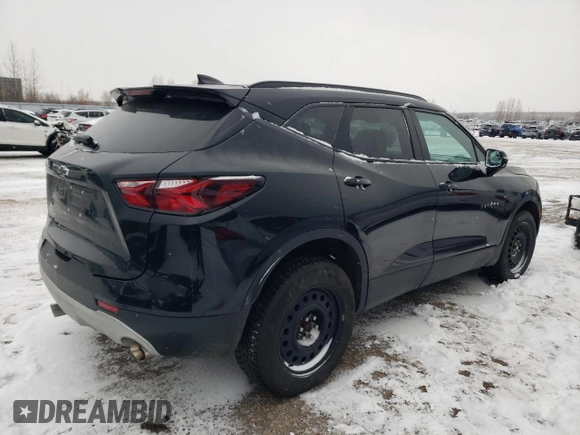 2022 Chevrolet Blazer LT with VIN 3GNKBHRS0NS187561, listed as a Copart auction lot 41405455 with 54,489 mi miles and Clean title. Bid and sale history available at DreamBid. Image 3.
