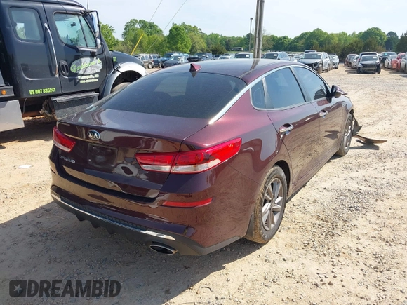 2020 Kia Optima LX with VIN 5XXGT4L3XLG451698, listed as a IAAI auction lot 42031333 with 68,714 mi miles and . Bid and sale history available at DreamBid. Image 4.