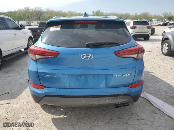 2016 Hyundai Tucson Sport with VIN KM8J33A24GU153038, listed as a Copart auction lot 53040105 with 141,268 mi miles and Clean Title. Bid and sale history available at carsss.com. Image 6.