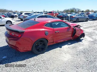 2016 Chevrolet Camaro 1LT with VIN 1G1FB1RS3G0148449, listed as a IAAI auction lot 41810993 with 55,199 mi miles. Bid and sale history available at carsss.com. Image 4.