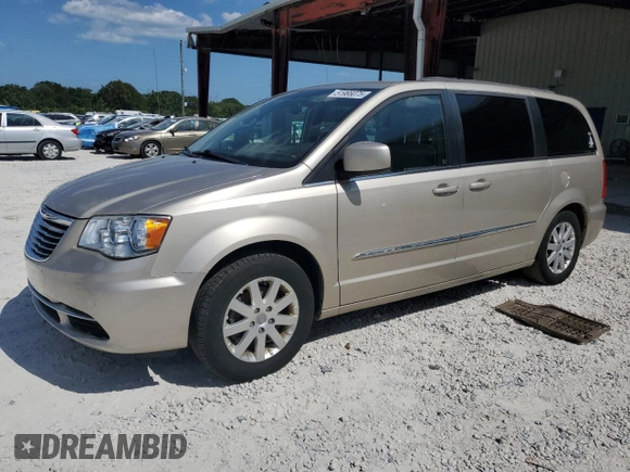 2015 Chrysler Town & Country Touring with VIN 2C4RC1BG6FR706709, listed as a Copart auction lot 51966075 with 112,650 mi miles and Salvage Title. Bid and sale history available at carsss.com. Image 1.