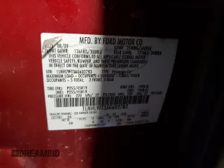 2010 Lincoln MKS EcoBoost with VIN 1LNHL9FT3AG602783, listed as a Copart auction lot 45983635 with 216,806 mi miles and Salvage title. Bid and sale history available at DreamBid. Image 12.