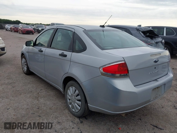 2008 Ford Focus S with VIN 1FAHP34N98W173360, listed as a IAAI auction lot 41784804 with 134,070 mi miles. Bid and sale history available at carsss.com. Image 3.