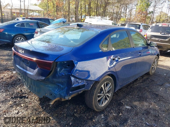 2022 Kia Forte LXS with VIN 3KPF24AD1NE416313, listed as a IAAI auction lot 41521194 with 75,067 mi miles and . Bid and sale history available at DreamBid. Image 4.