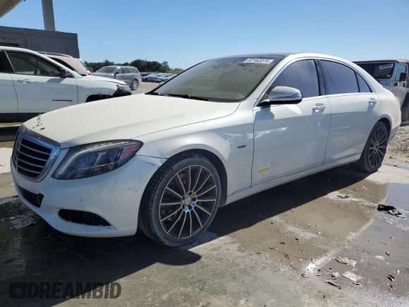 2017 Mercedes-Benz S 550e with VIN WDDUG6DB7HA314672, listed as a Copart auction lot 87162074 with 111,848 mi miles and Salvage Title. Bid and sale history available at DreamBid. Image 1.