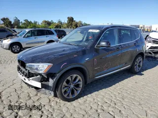 2015 BMW X3 xDrive28i z VIN 5UXWX9C51F0D46716, wystawiony jako Copart lot #57291225 z przebiegiem 114 880 mil mil oraz Szkoda całkowita • Salvage title. Historia ofert i sprzedaży dostępna na DreamBid. Obrazek 1.