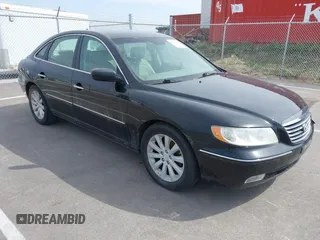2009 Hyundai Azera GLS with VIN KMHFC46D79A349906, listed as a IAAI auction lot 41999587 with 98,714 mi miles and . Bid and sale history available at DreamBid. Image 1.