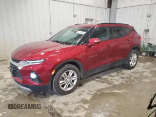 2021 Chevrolet Blazer LT z VIN 3GNKBHRS0MS560399, wystawiony jako Copart lot #58146625 z przebiegiem 67 355 mil mil oraz Szkoda całkowita • Salvage title. Historia ofert i sprzedaży dostępna na DreamBid. Obrazek 1.