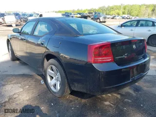 2008 Dodge Charger with VIN 2B3KA43G88H138772, listed as a IAAI auction lot 42001065 with 92,592 mi miles. Bid and sale history available at carsss.com. Image 3.