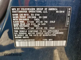 2019 Volkswagen Atlas SEL with VIN 1V2MR2CA5KC557039, listed as a Copart auction lot 49177845 with 73,410 mi miles and Salvage title. Bid and sale history available at DreamBid. Image 13.