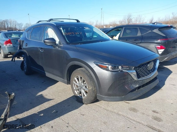 2022 Mazda CX-5 2.5 S Carbon Edition with VIN JM3KFBCM8N0562891, listed as a IAAI auction lot 41099357 with NaN miles. Bid and sale history available at carsss.com. Image 1.
