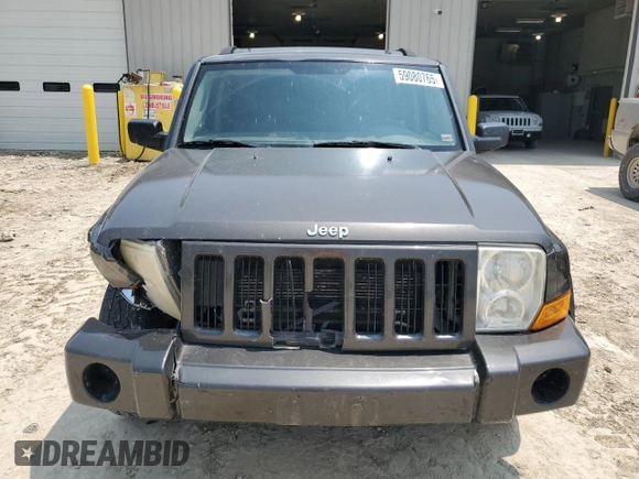 2006 Jeep Commander z VIN 1J8HG48K36C263515, wystawiony jako Copart lot #59080765 z przebiegiem 167 635 mil mil oraz Szkoda całkowita • Salvage title. Historia ofert i sprzedaży dostępna na DreamBid. Obrazek 5.