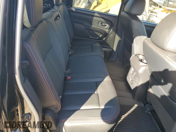 2024 Nissan Titan Pro-4X with VIN 1N6AA1ED6RN111104, listed as a Copart auction lot 46129425 with 4,903 mi miles and Salvage title. Bid and sale history available at DreamBid. Image 10.