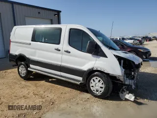 2023 Ford Transit Cargo with VIN 1FTBR1Y88PKB06810, listed as a Copart auction lot 47635095 with Not Provided miles and Salvage Title. Bid and sale history available at DreamBid. Image 4.