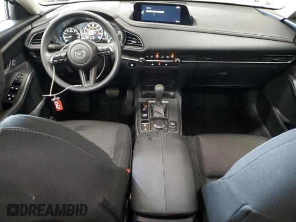 2024 Mazda CX-30 S with VIN 3MVDMBAM4RM711258, listed as a Copart auction lot 57393845 with 6,358 mi miles and Salvage title. Bid and sale history available at DreamBid. Image 8.