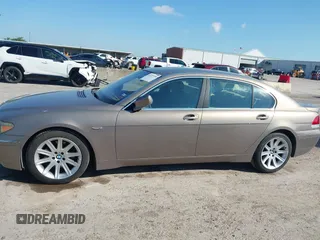 2003 BMW 7 Series 745Li with VIN WBAGN63493DR14954, listed as a IAAI auction lot 42219740 with 98,342 mi miles and . Bid and sale history available at carsss.com. Image 14.
