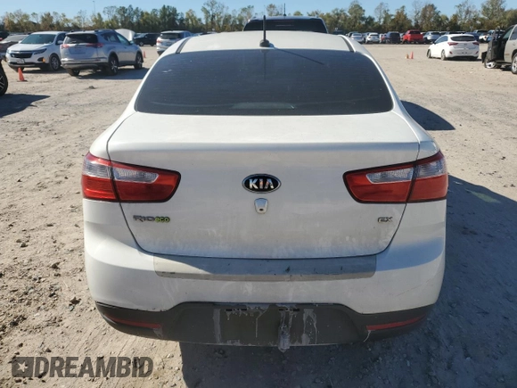 2015 Kia Rio EX with VIN KNADN4A35F6427387, listed as a Copart auction lot 84731584 with 146,405 mi miles and Salvage Title. Bid and sale history available at carsss.com. Image 6.