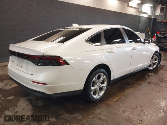 2023 Honda Accord LX with VIN 1HGCY1F21PA009221, listed as a IAAI auction lot 41544645 with 49,620 mi miles and . Bid and sale history available at DreamBid. Image 4.