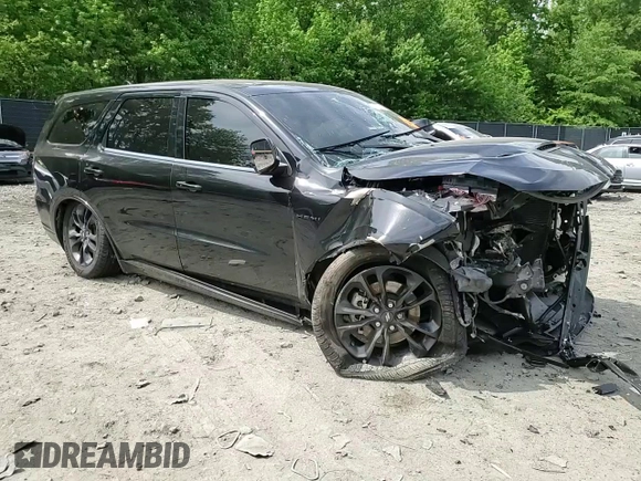 2022 Dodge Durango R/T with VIN 1C4SDJCT3NC231327, listed as a Copart auction lot 56165565 with 61,456 mi miles and Salvage title. Bid and sale history available at DreamBid. Image 14.
