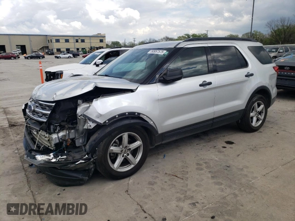 2018 Ford Explorer with VIN 1FM5K7B8XJGB54604, listed as a Copart auction lot 50957575 with 100,957 mi miles and Salvage title. Bid and sale history available at DreamBid. Image 1.