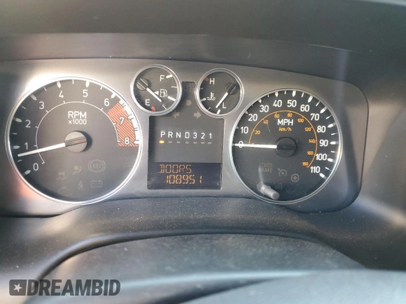 2007 Hummer H3 SUV with VIN 5GTDN13E178165527, listed as a Copart auction lot 71111064 with 108,951 mi miles and Clean Title. Bid and sale history available at DreamBid. Image 9.