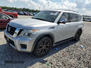 2017 Nissan Armada Platinum with VIN JN8AY2NF7H9300362, listed as a Copart auction lot 64735315 with 210,526 mi miles and Clean title. Bid and sale history available at DreamBid. Image 1.