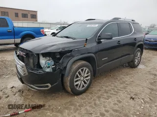 2017 GMC Acadia SLE with VIN 1GKKNLLS8HZ300812, listed as a Copart auction lot 43362405 with 134,636 mi miles and Salvage Title. Bid and sale history available at carsss.com. Image 1.
